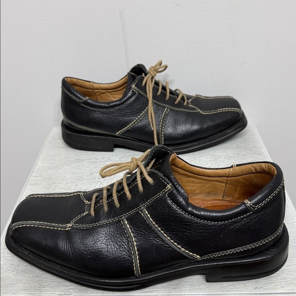 Sandro Size 8.5 Black Leather Comfort Shoes main image 7